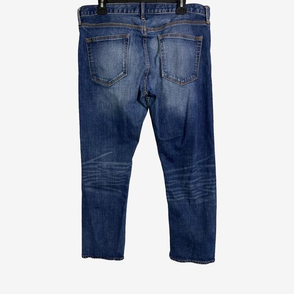 GAP 1969 Sexy Boyfriend Jeans Size 31 Medium Wash Relaxed Straight Leg - Picture 4 of 7